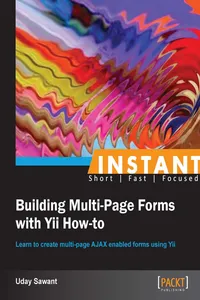 Instant Building Multi-Page Forms with Yii How-to_cover