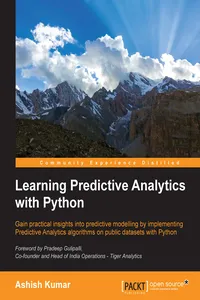 Learning Predictive Analytics with Python_cover