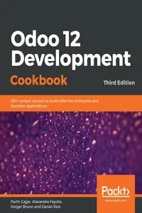 Odoo 12 Development Cookbook_cover