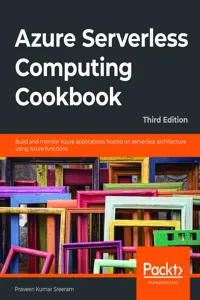Azure Serverless Computing Cookbook_cover