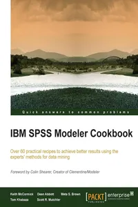 IBM SPSS Modeler Cookbook_cover