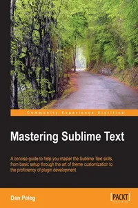Mastering Sublime Text_cover