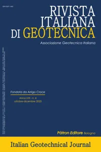 RIVISTA ITALIANA DI GEOTECNICA 4/2023_cover