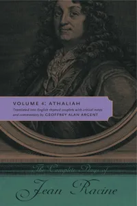 The Complete Plays of Jean Racine_cover