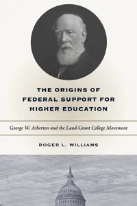 The Origins of Federal Support for Higher Education_cover