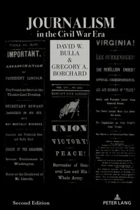 Journalism in the Civil War Era_cover