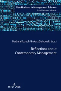 Reflections about Contemporary Management_cover