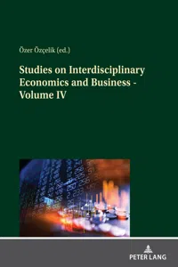 Studies on Interdisciplinary Economics and Business - Volume IV_cover