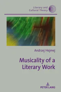 Musicality of a Literary Work_cover