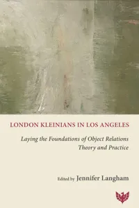 London Kleinians in Los Angeles_cover