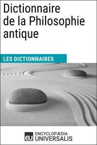 Dictionnaire de la Philosophie antique_cover