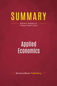 Summary: Applied Economics_cover