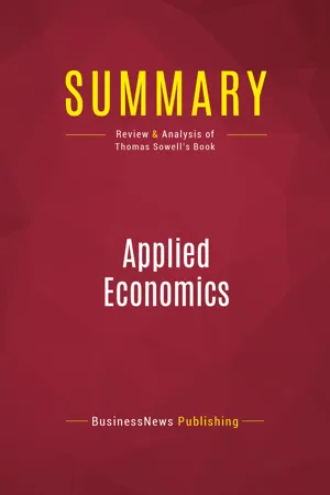 Summary: Applied Economics