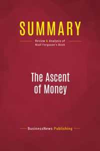 Summary: The Ascent of Money_cover