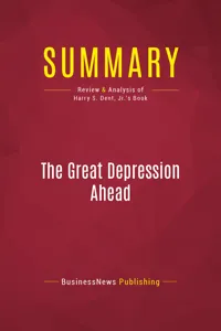 Summary: The Great Depression Ahead_cover