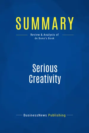 Summary: Serious Creativity