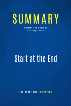Summary: Start at the End