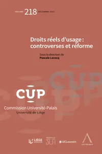 Droits réels d'usage : controverses et réforme_cover