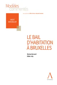 Le bail d'habitation à Bruxelles_cover