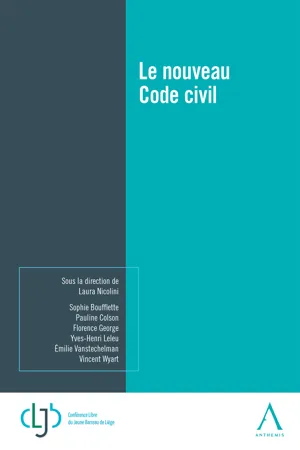 Le nouveau Code civil