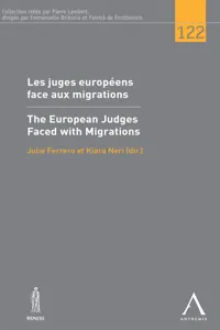 Les juges européens face aux migrations / The European Judges Faced with Migrations_cover