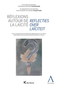 Réflexions autour de la laïcité - Reflecties over laïciteit_cover