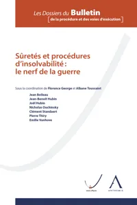 Sûretés et procédures d'insolvabilité : le nerf de la guerre_cover