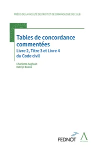 Tables de concordance commentées_cover