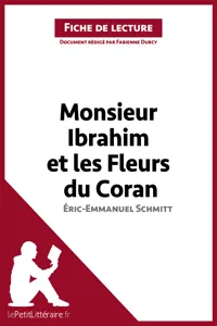 Monsieur Ibrahim et les Fleurs du Coran d'Éric-Emmanuel Schmitt_cover