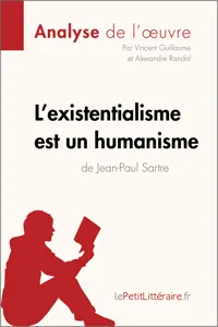L'existentialisme est un humanisme de Jean-Paul Sartre_cover