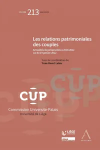 Les relations patrimoniales des couples_cover