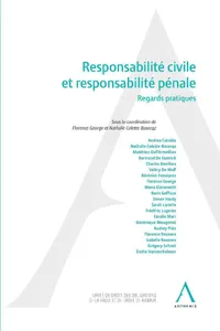 Responsabilité civile et responsabilité pénale_cover