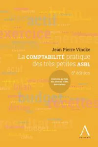 La comptabilité pratique des très petites ASBL - 5e édition_cover