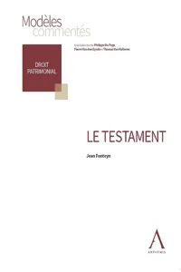 Le testament_cover