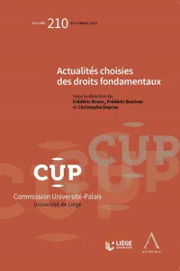 Actualités choisies des droits fondamentaux_cover