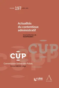 Actualités du contentieux administratif_cover