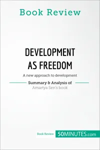 Book Review: Development as Freedom by Amartya Sen_cover