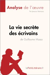 La vie secrète des écrivains de Guillaume Musso_cover