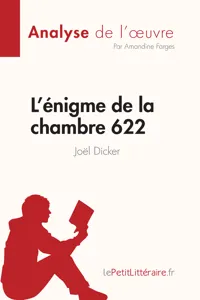 L'énigme de la chambre 622 de Joël Dicker_cover