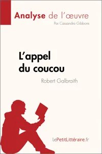 L'appel du coucou de Robert Galbraith_cover