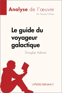 Le guide du voyageur galactique de Douglas Adams_cover