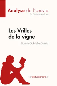 Les Vrilles de la vigne de Sidonie-Gabrielle Colette_cover