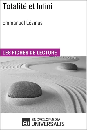 Totalité et Infini d'Emmanuel Lévinas