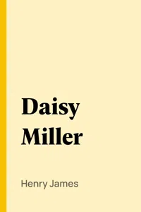 Daisy Miller_cover