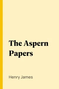 The Aspern Papers_cover