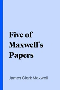 Five of Maxwell's Papers_cover
