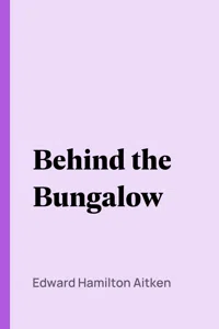 Behind the Bungalow_cover