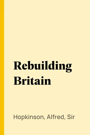 Rebuilding Britain