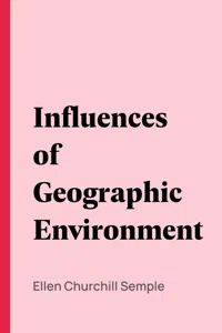 Influences of Geographic Environment_cover