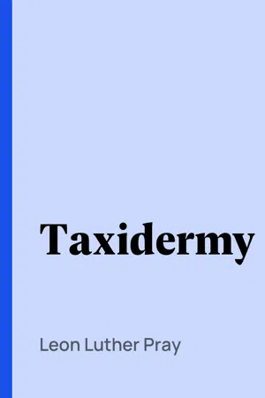 Taxidermy